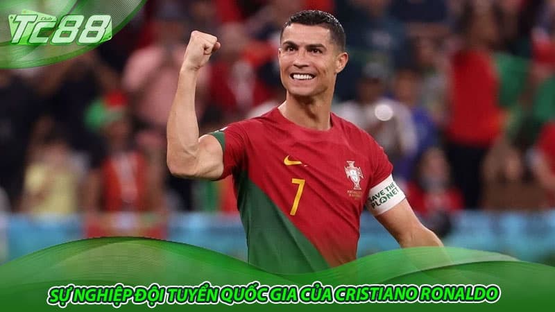 Sự nghiệp đội tuyển quốc gia của Cristiano Ronaldo