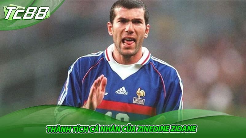 Thành tích cá nhân của Zinedine Zidane